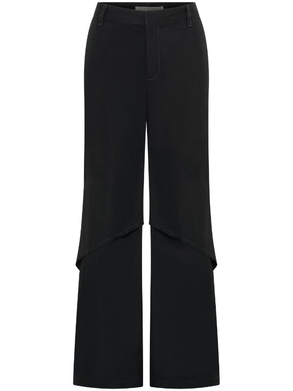 Dion Lee Skirt Panel Straight Let Trousers - Farfetch