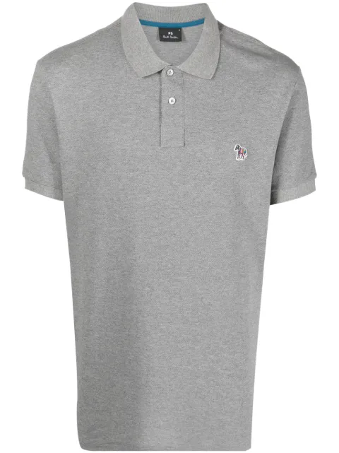 PS Paul Smith Zebra-motif polo shirt 