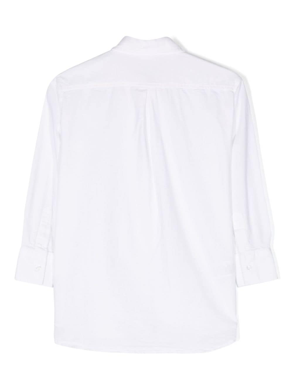 Image 2 of Aspesi Kids long-sleeve cotton shirt