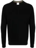 Paul Smith crew-neck merino jumper - Black