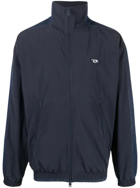 Diesel J-Bright funnel-neck bomber jacket