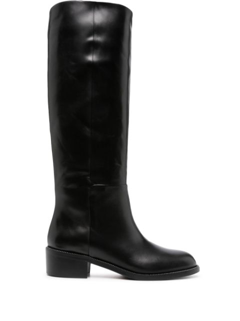 Aquazzura knee-length leather boots Women