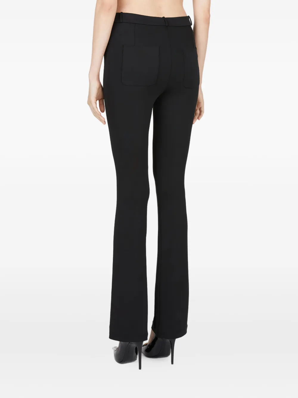 Rabanne Flared broek Zwart