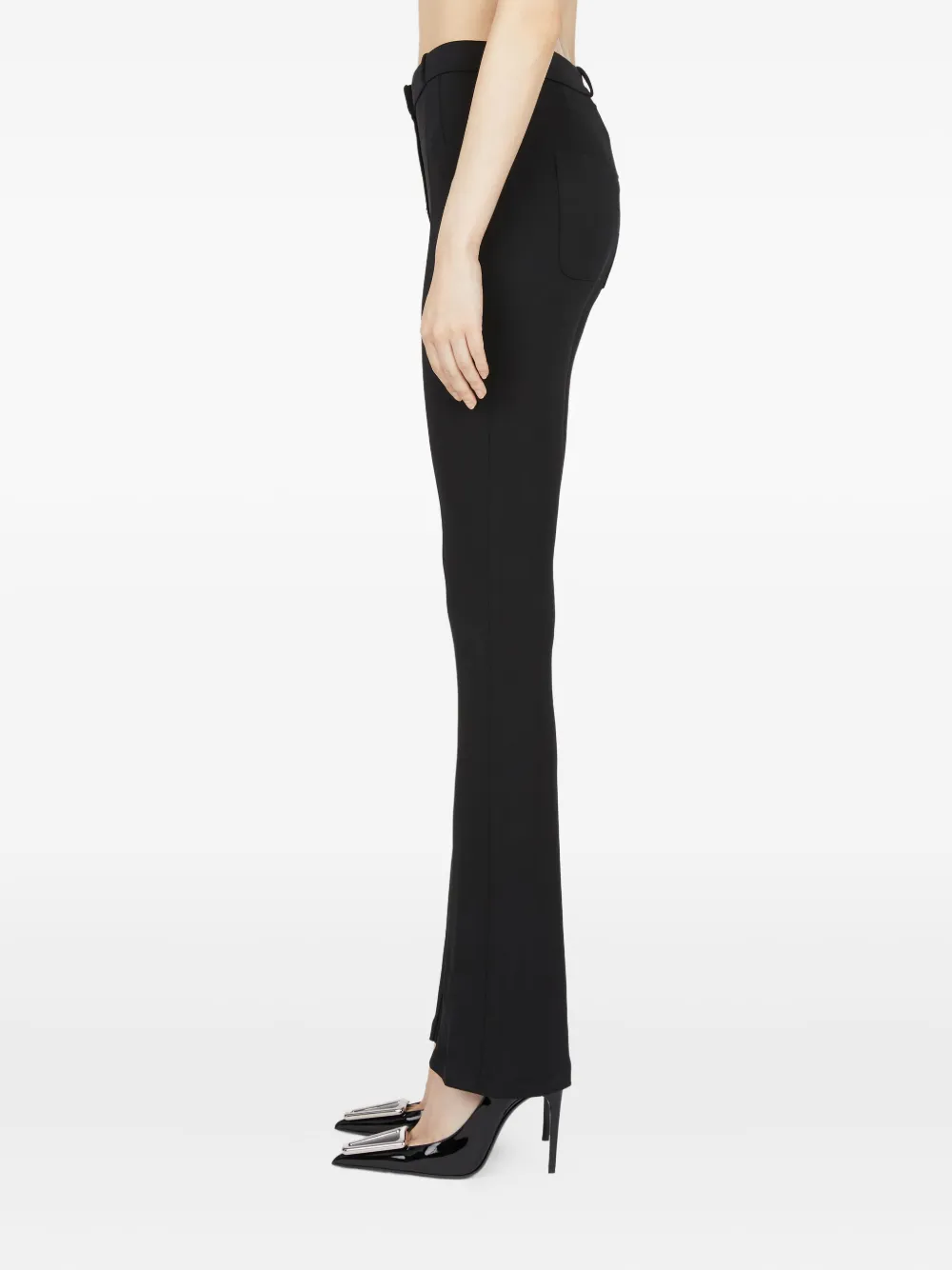 Rabanne Flared broek Zwart