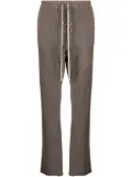 Rick Owens DRKSHDW elasticated-waist cotton trousers - Brown