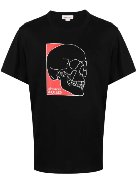 Alexander McQueen skull-print cotton T-shirt 