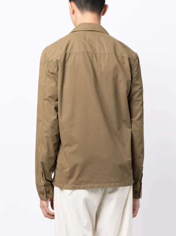 C.P. Company ロゴ シャツ | ブラウン | FARFETCH JP