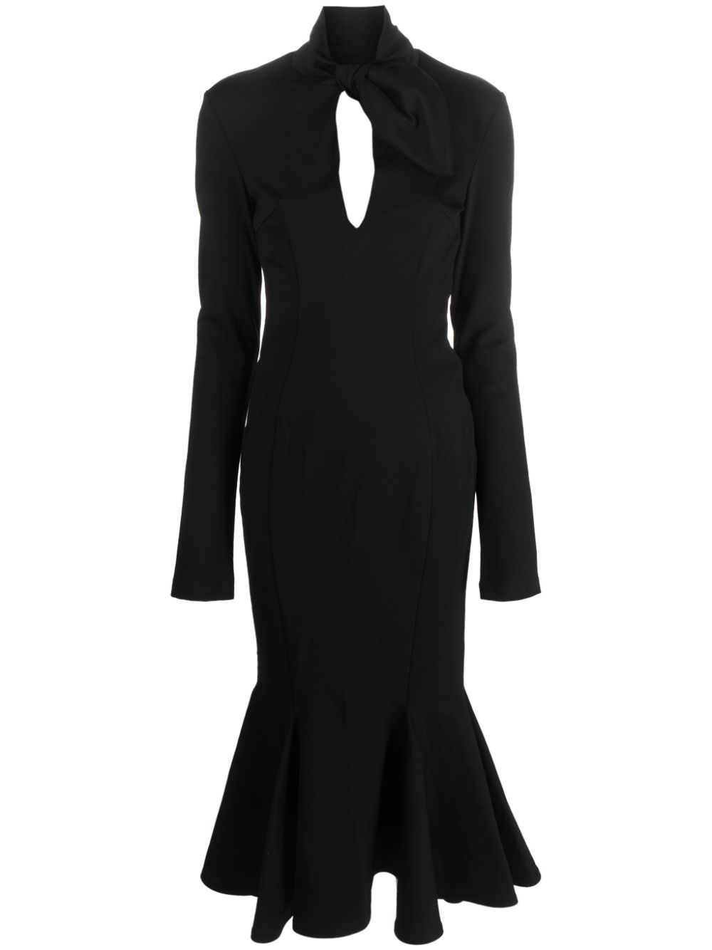 Image 1 of The Attico Isabel open-back midi dress