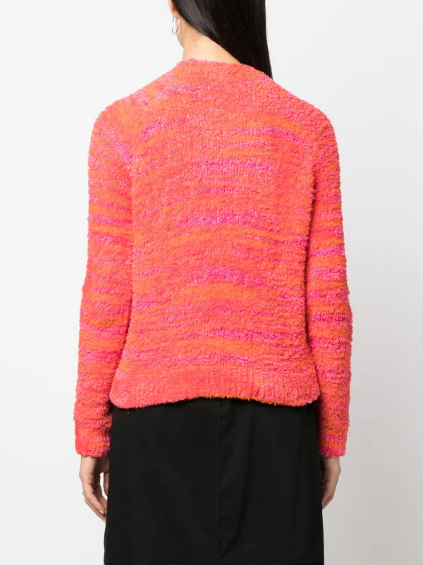 Diesel M-Kyra logo-plaque Jumper | Pink | FARFETCH