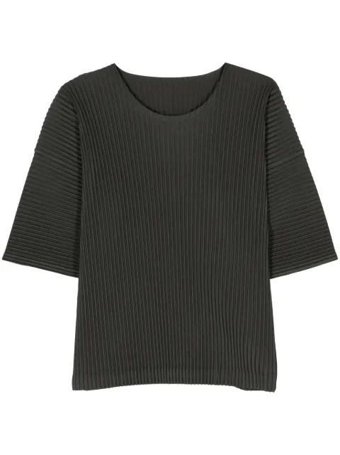 Homme Plissé Issey Miyake MC July pleated T-shirt