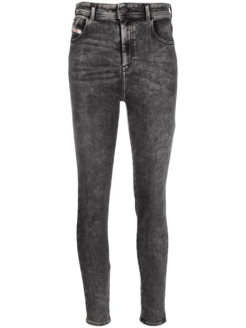 Diesel Slandy mid-rise skinny jeans Women