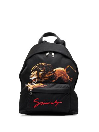 Givenchy lion discount backpack