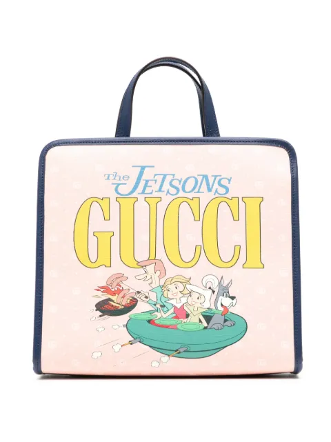 Gucci Kids x The Jetsons Shopper aus GG Supreme-Canvas