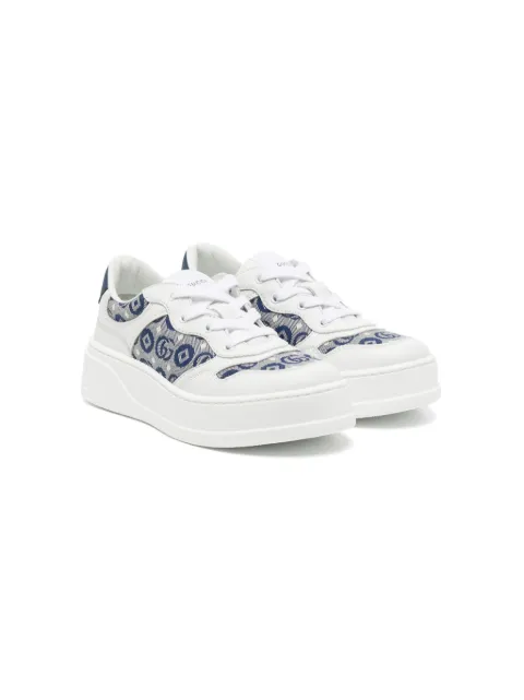 Gucci Kids GG-jacquard flatorm sneakers