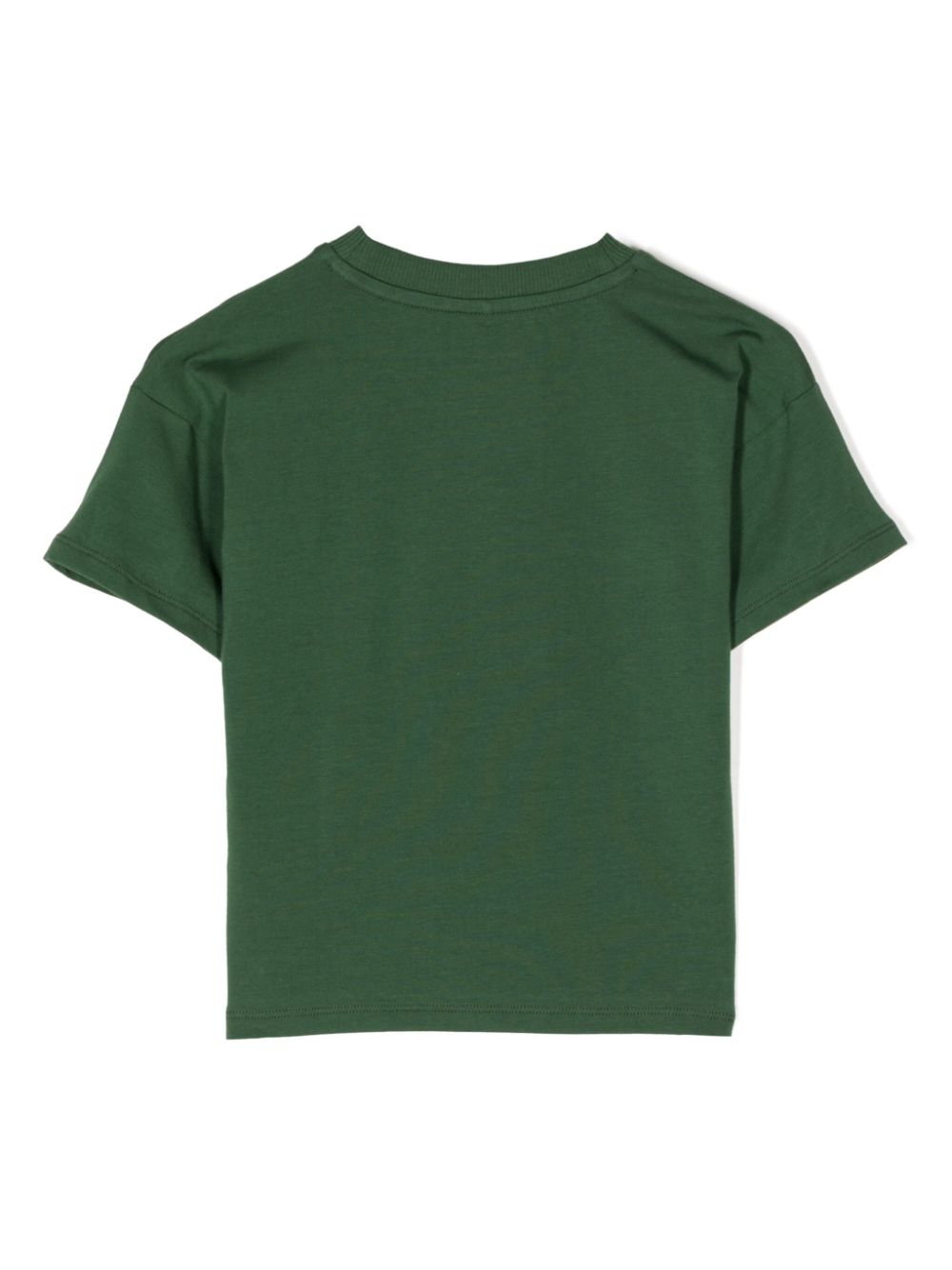 Mini Rodini graphic-print crew-neck T-shirt - Groen