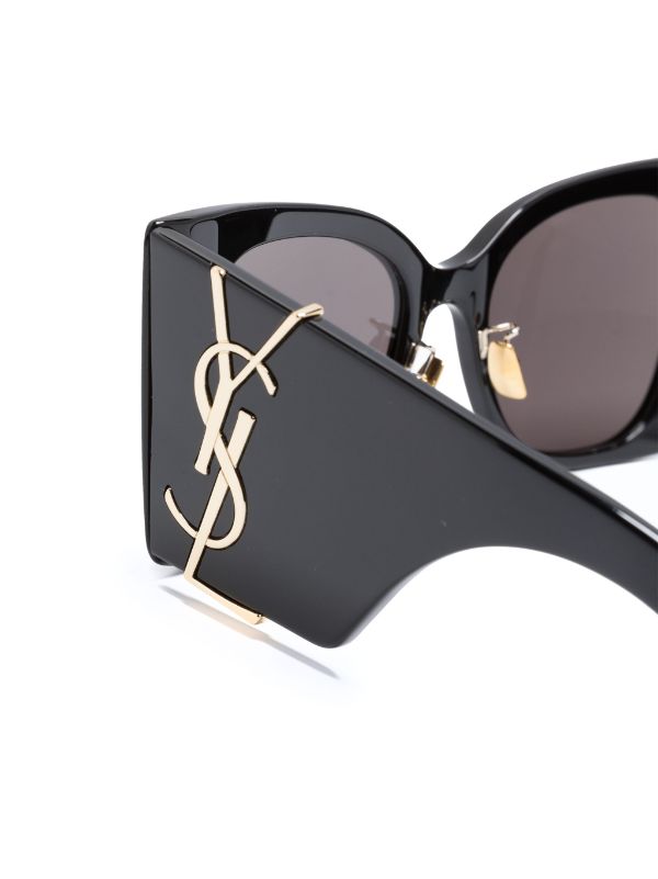 Saint Laurent Eyewear SL M119 Blaze oversize-frame Sunglasses