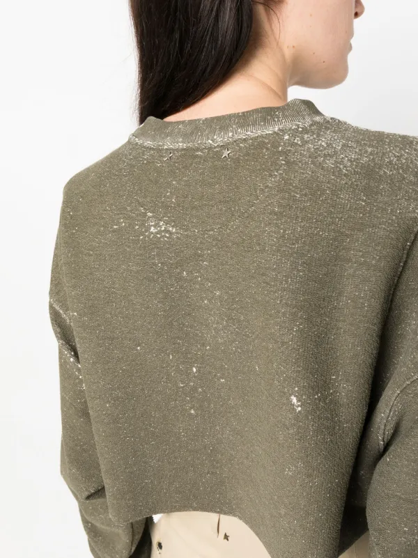 H&m deals bleached sweatshirt