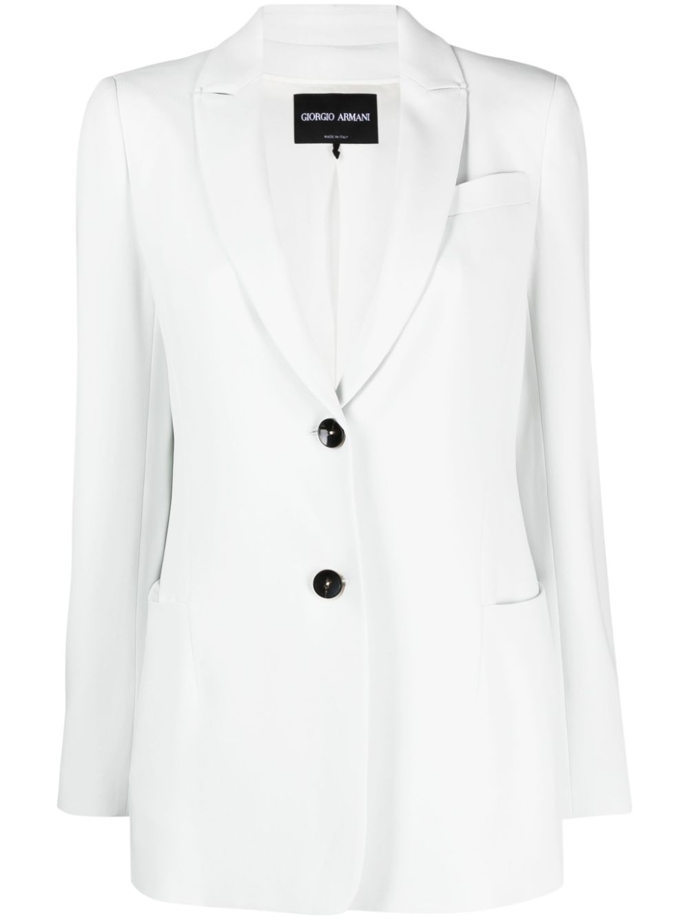 Armani white clearance blazer