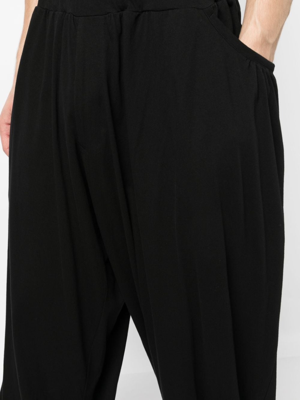 Yohji Yamamoto Balloon cotton-jersey Trousers - Farfetch