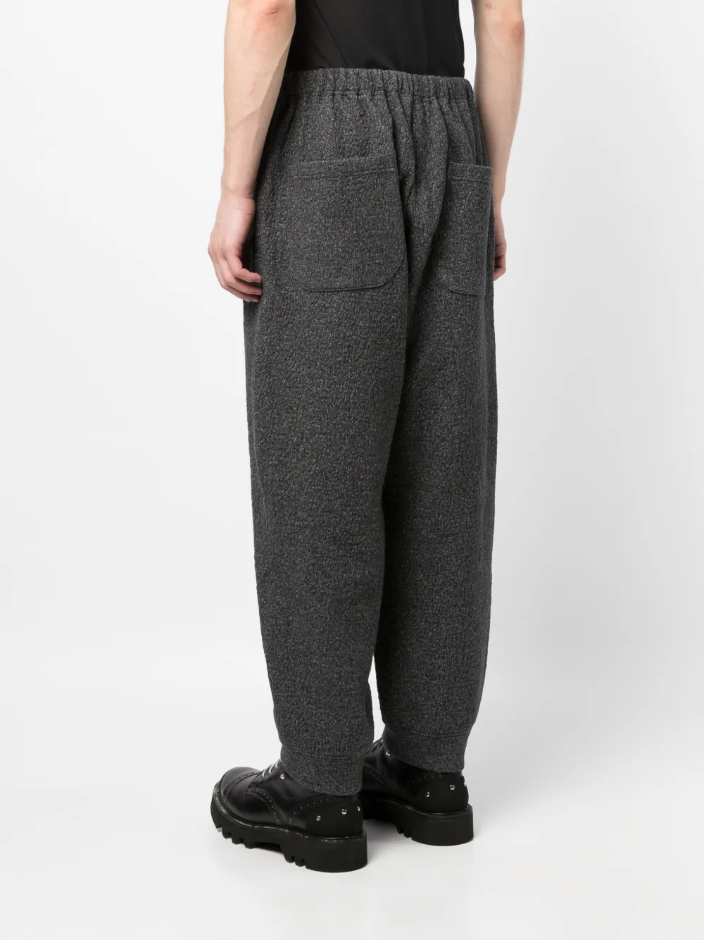 Yohji Yamamoto Wollen pantalon Grijs