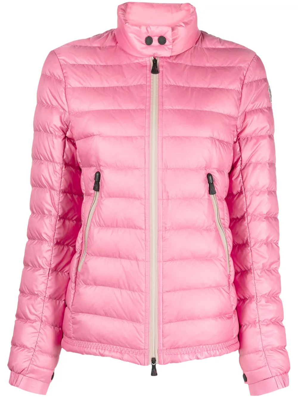 Moncler puffer 2025 logo patch jacket