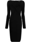 Giambattista Valli cut-out midi dress - Black