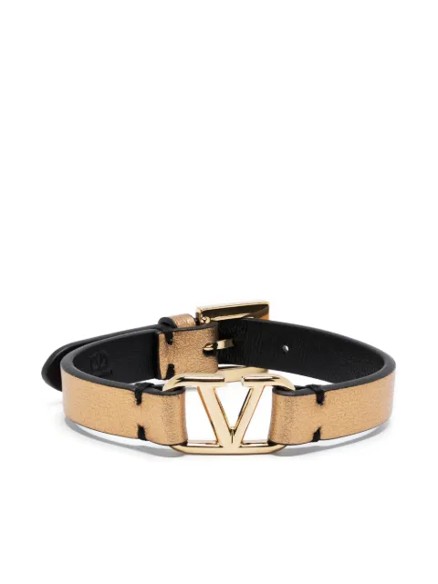 Valentino Garavani VLogo Signature leather bracelet