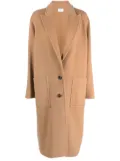 Bally peak-lapel single-breasted coat - Brown