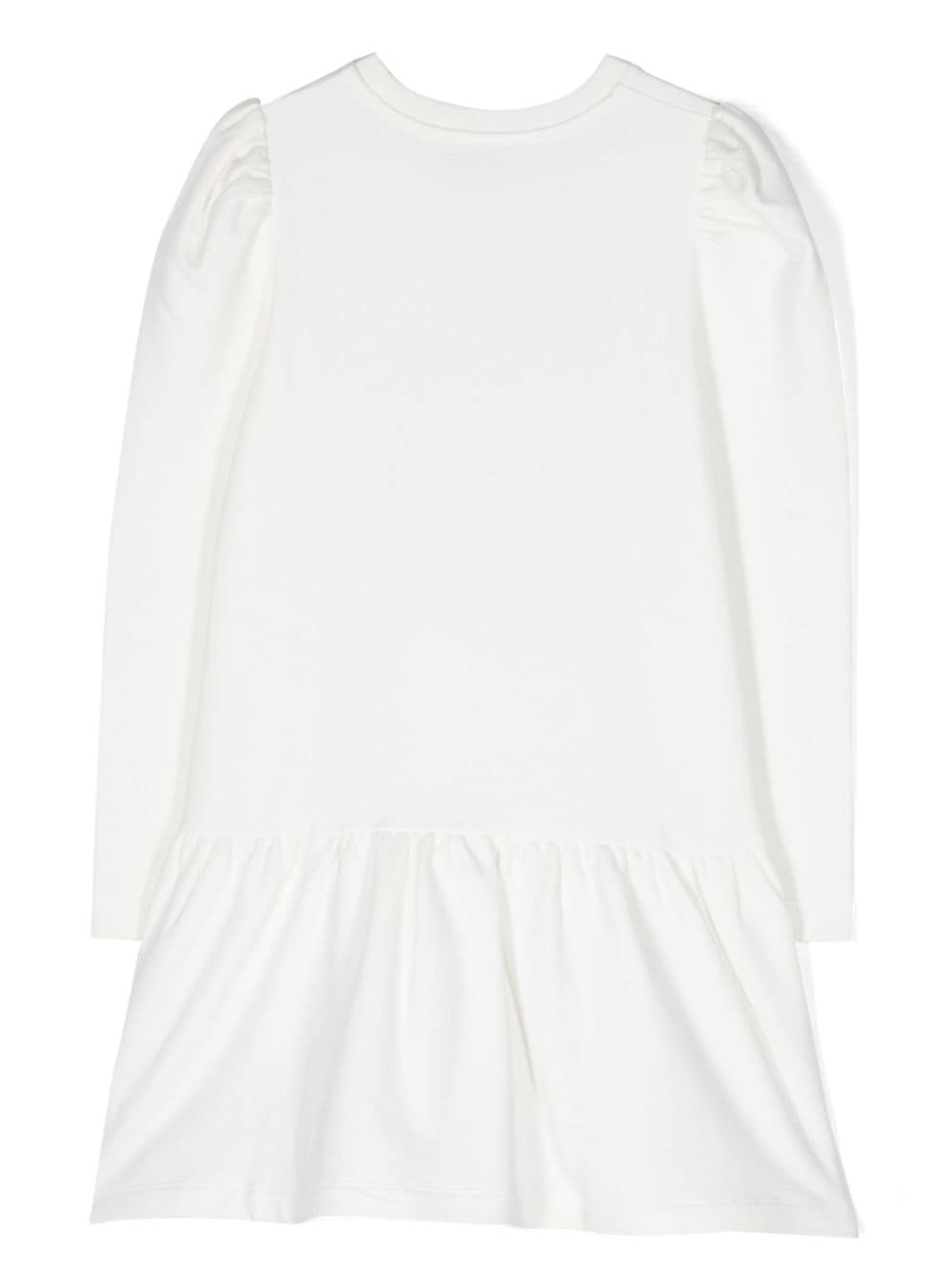 Moschino Kids Mini-jurk met patroon - Beige