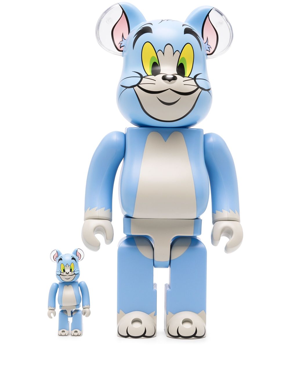 Medicom Toy x Tom And Jerry Classic Color BE@RBRICK 100% + 400% Figure ...