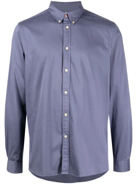 PS Paul Smith button-down collar long-sleeve shirt