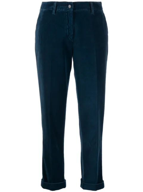 ASPESI pressed-crease slim-cut trousers 