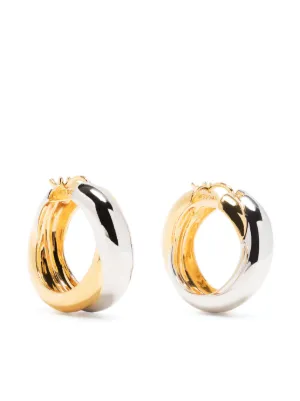 【MISSOMA】ルーシー・ウィリアムズ スモール フープ ピアス Lucy Williams Waffle Mini Hoop Earrings | 18ct Gold Vermeil