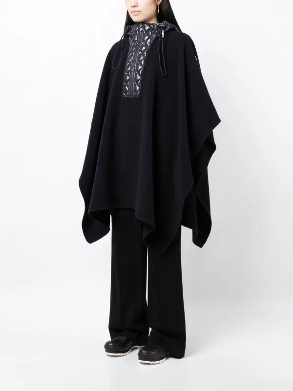 Moncler poncho outlet cape