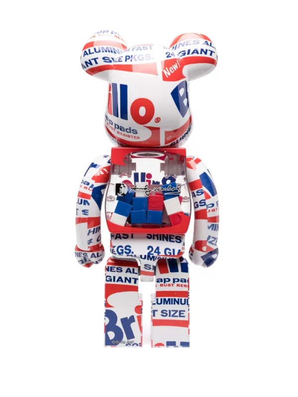 Be@rbrick Andy Warhol “Brillo” 1000% Collectible Figure by
