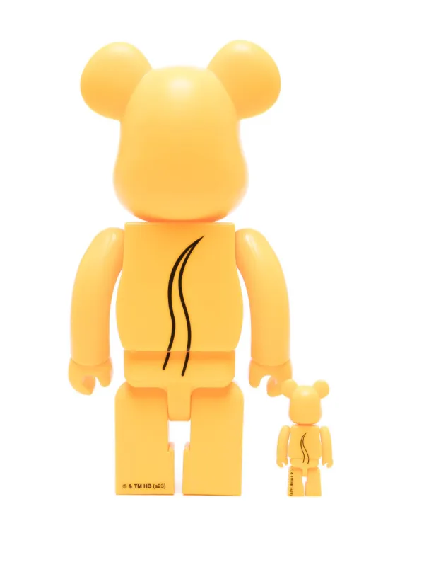 MEDICOM TOY Toy Art Tom And Jerry BE@RBRICK 100% + 400% | Amarelo
