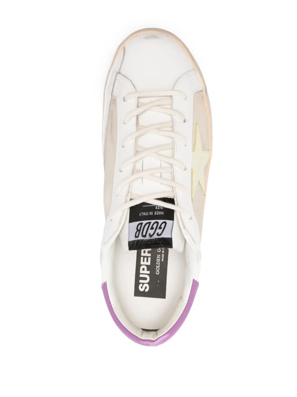 Golden Goose Super-star Low-top Sneakers In Neutrals