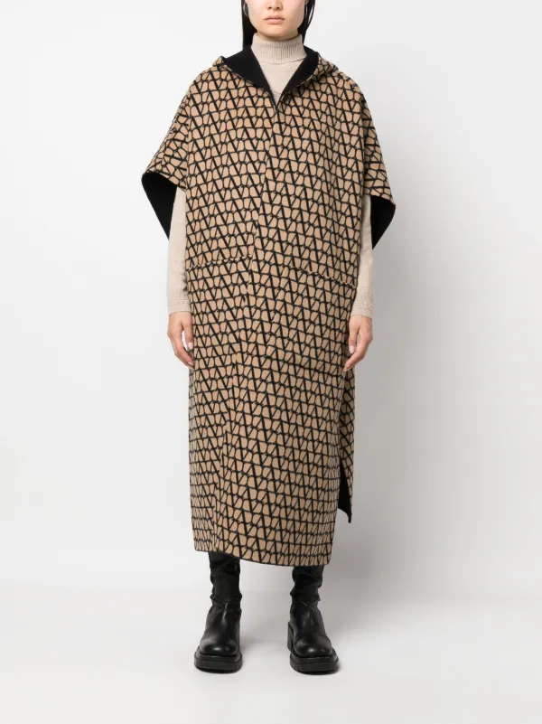 Valentino Garavani トワル イコノグラフ リバーシブル コート