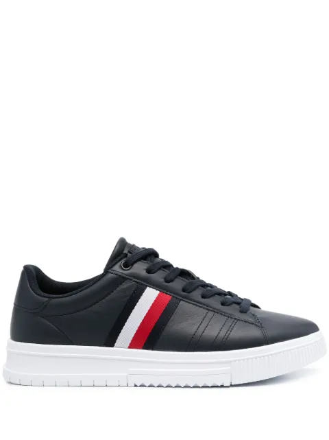 Tommy Hilfiger stripe-detail lace-up sneakers
