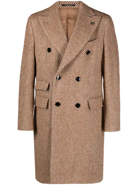Gabriele Pasini double-breasted virgin wool coat