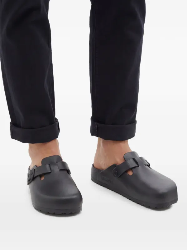 Birkenstock Boston Eva フラットサンダル | ブラック | FARFETCH JP Birkenstock Boston Eva フラットサンダル | ブラック | FARFETCH JP