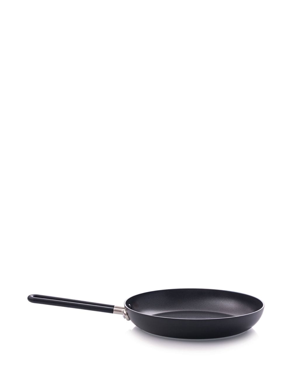Shop Alessi Sten Frying Pan (24cm) In Black