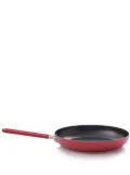 Alessi long-handle aluminium frying pan (20cm) - Red