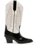 Paris Texas Rosario 60mm western leather boots - White