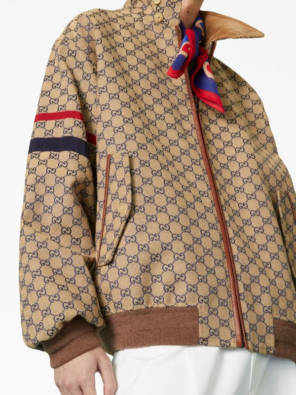 Cotton Round Gucci Designer Jackets for Men