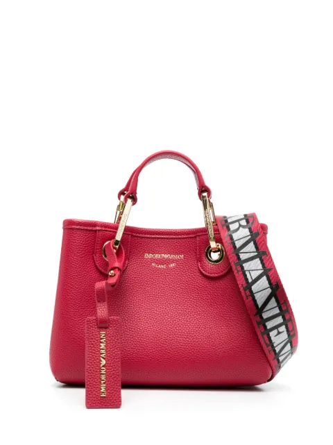 Emporio Armani My EA faux-leather tote bag