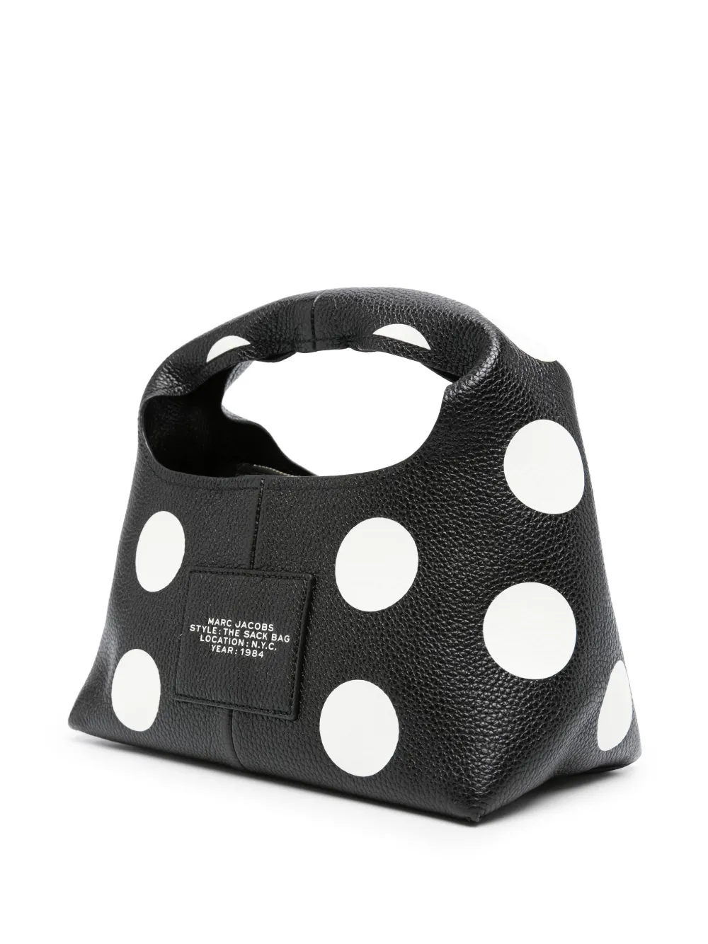 Marc Jacobs Mini Sack polkadot Leather Tote Bag Farfetch