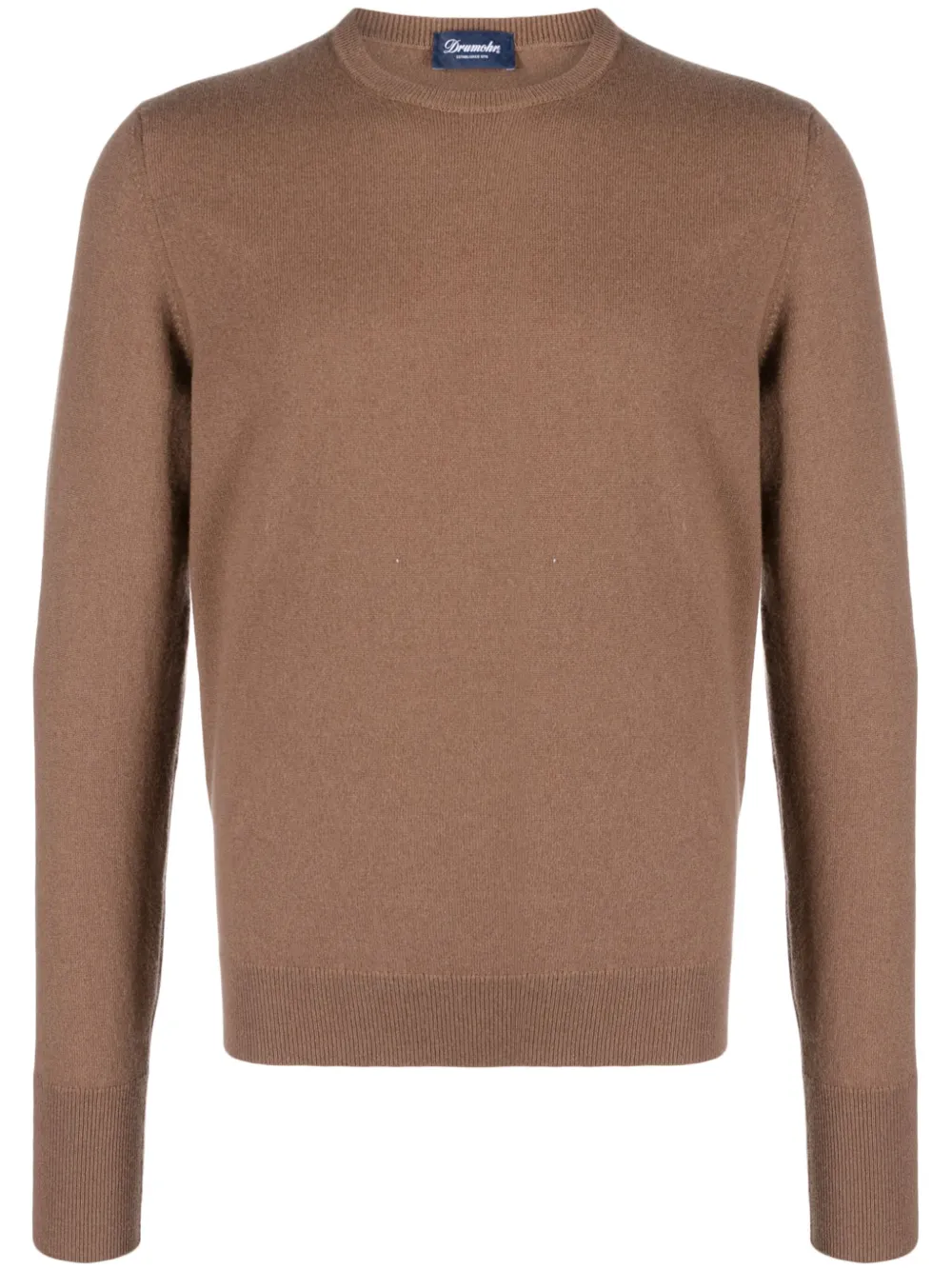 DRUMOHR FINE-KNIT CASHMERE JUMPER