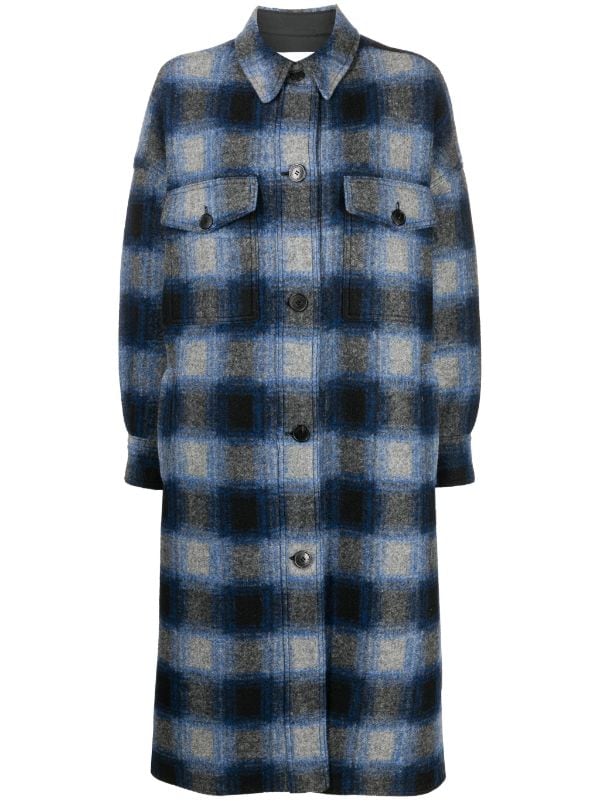 Women's Fontizi Checked Coat In