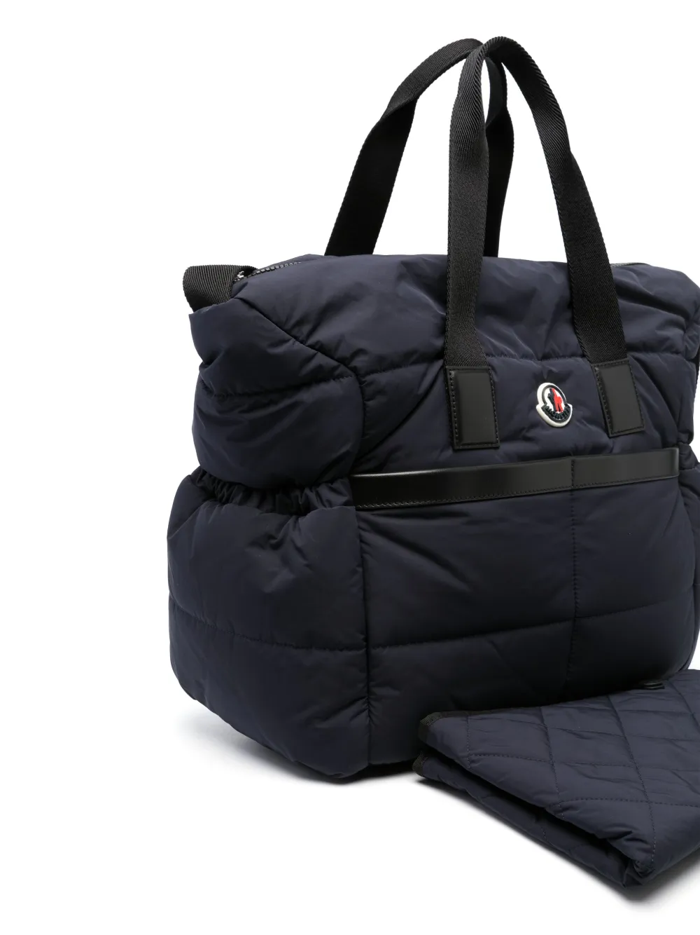 Moncler Enfant Luiertas met logopatch - Blauw